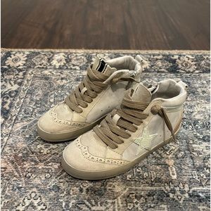 Shushop Serena Mid Top Sneakers, toddler size 12